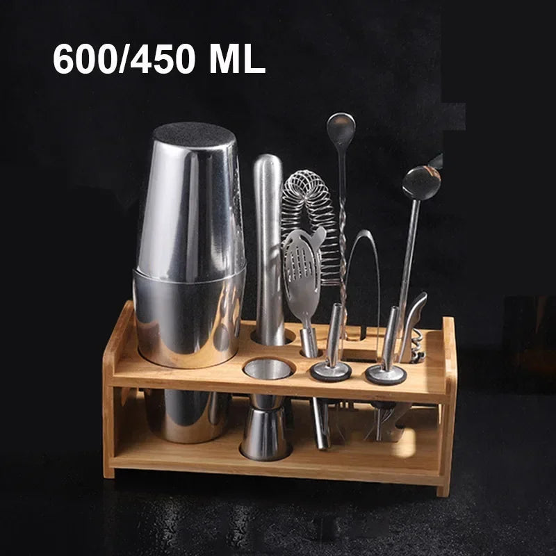 Upors Stainless Steel Cocktail Shaker — Professional Barware Mixer for Drinks