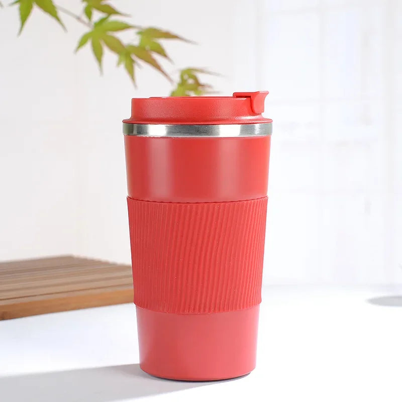 Simbuid Stainless Steel Thermal Mug — Insulated Travel Coffee Cup