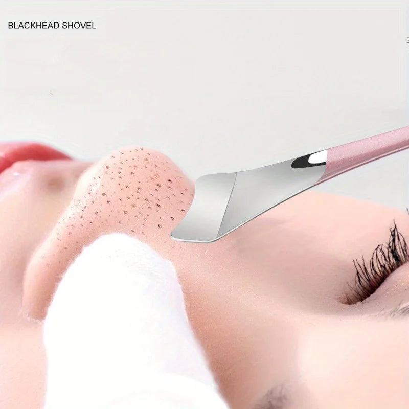 Manual Blackhead Removal Tool — Deep Cleansing Acne Extractor
