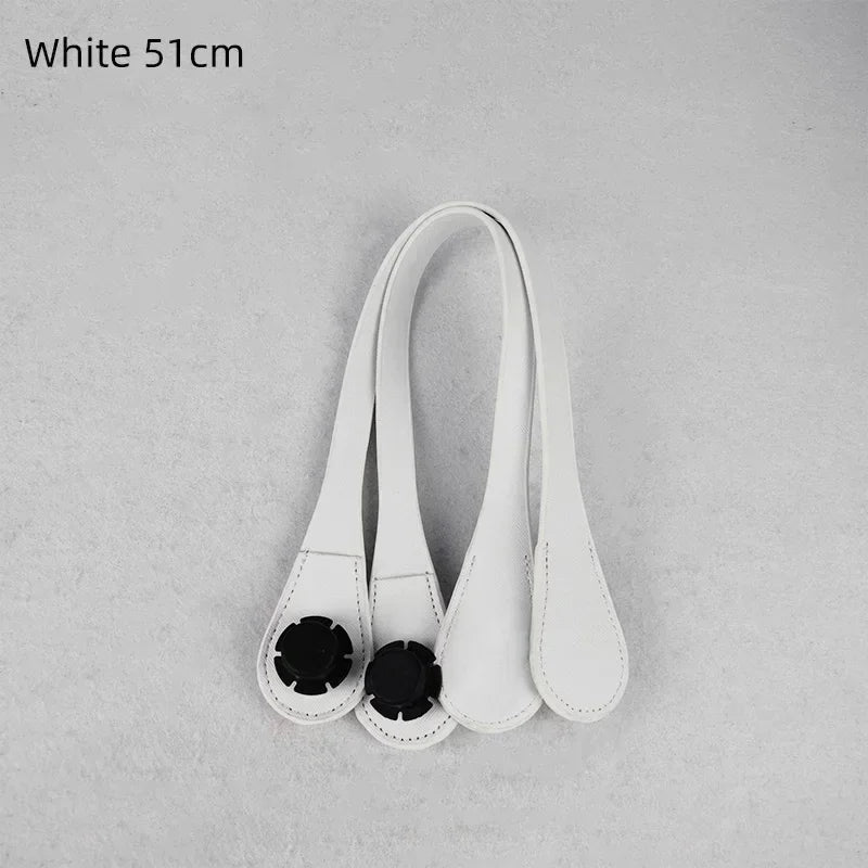 TANQU PU Leather Replacement Handles — Slim Shoulder Straps for Handbags