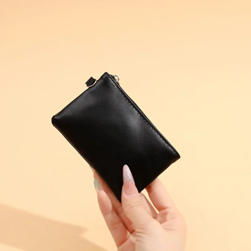 eTya Mini PU Leather Wallet — Compact Coin Purse & Card Holder