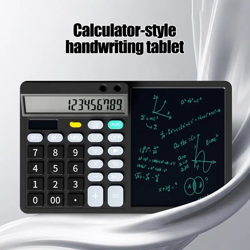 LCD Writing Screen Calculator — Dual Function Desk Tool for Study & Work