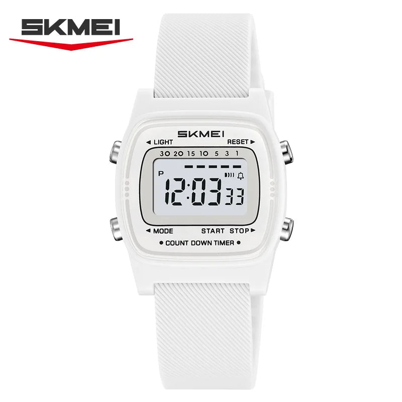SANDA Digital Sport Watch — Waterproof Electronic Timepiece for Students