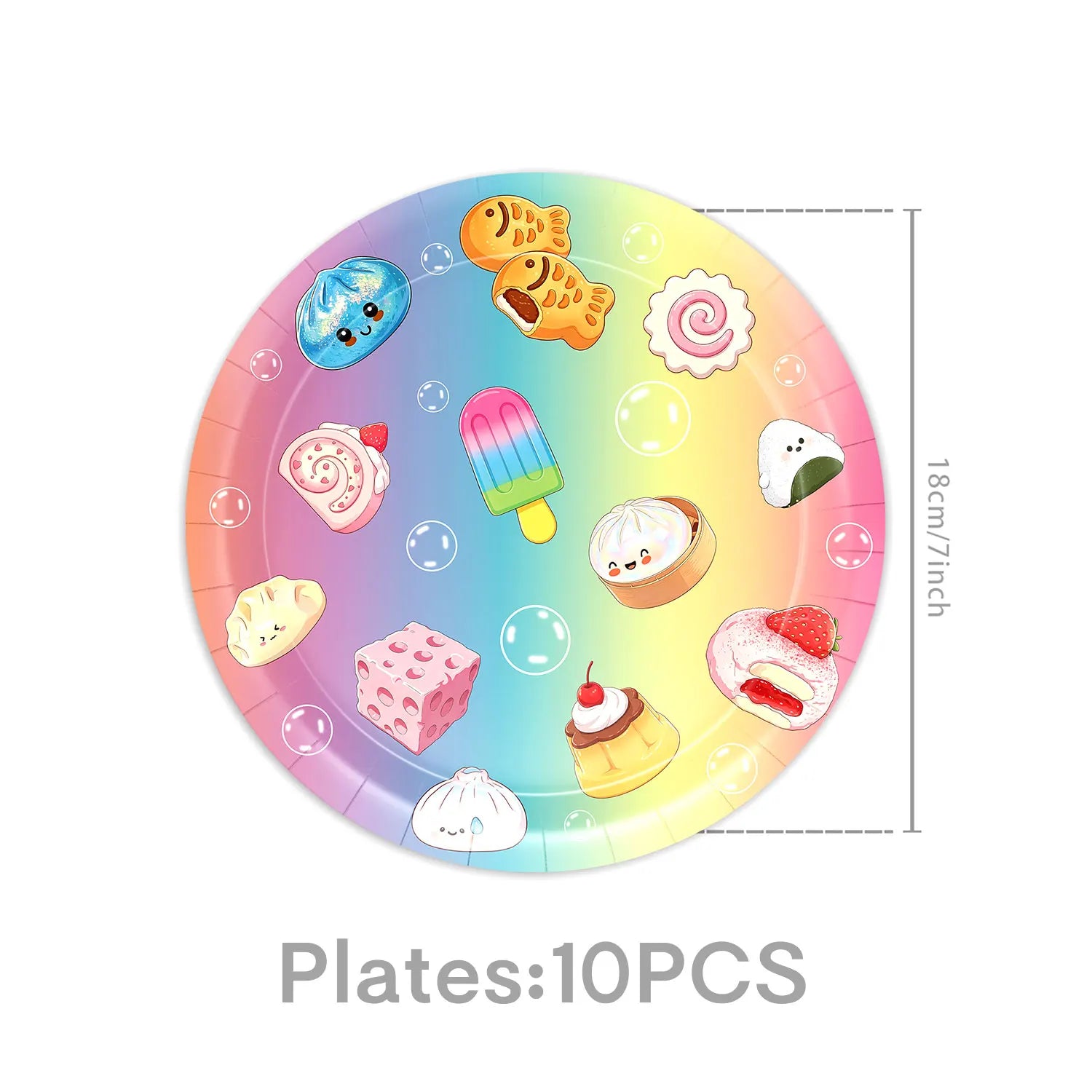 Dumpling Theme Party Decoration Set — Birthday Party Supplies & Favors