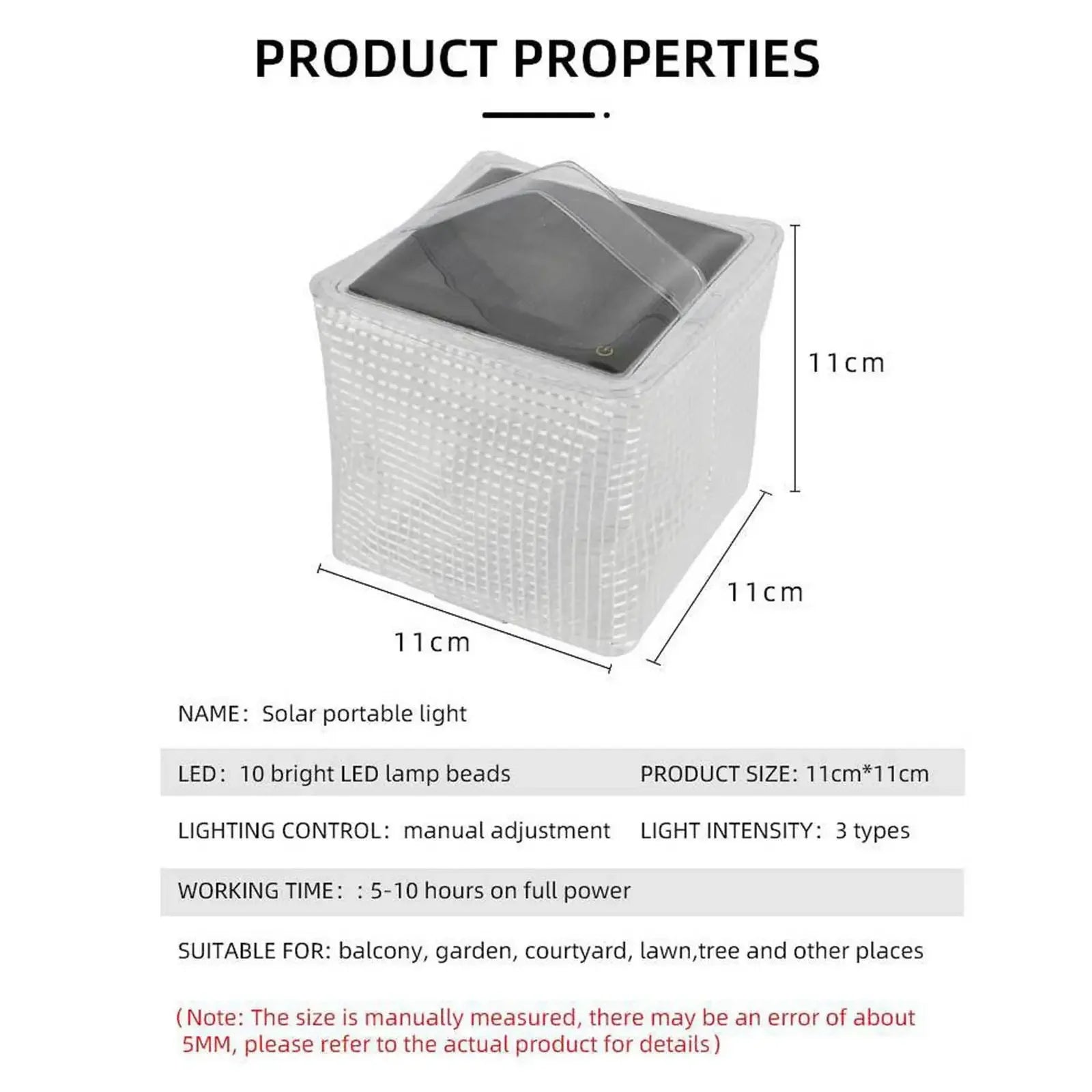 HOMEFISH Solar Camping Light — Portable Inflatable Lantern for Outdoor Adventures