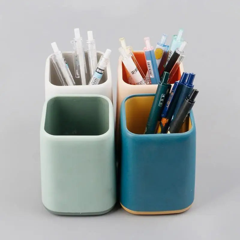 JETTING Desktop Pen Organizer — Minimalist Plastic Stationery Holder