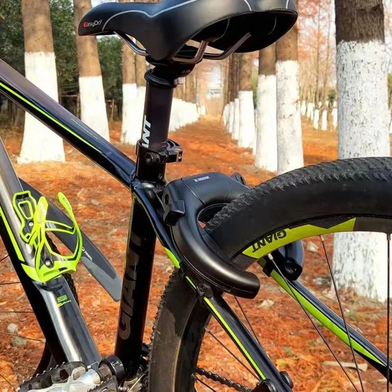 Horseshoe Bike Lock — Heavy Duty Hardened Steel Anti-Theft Security
