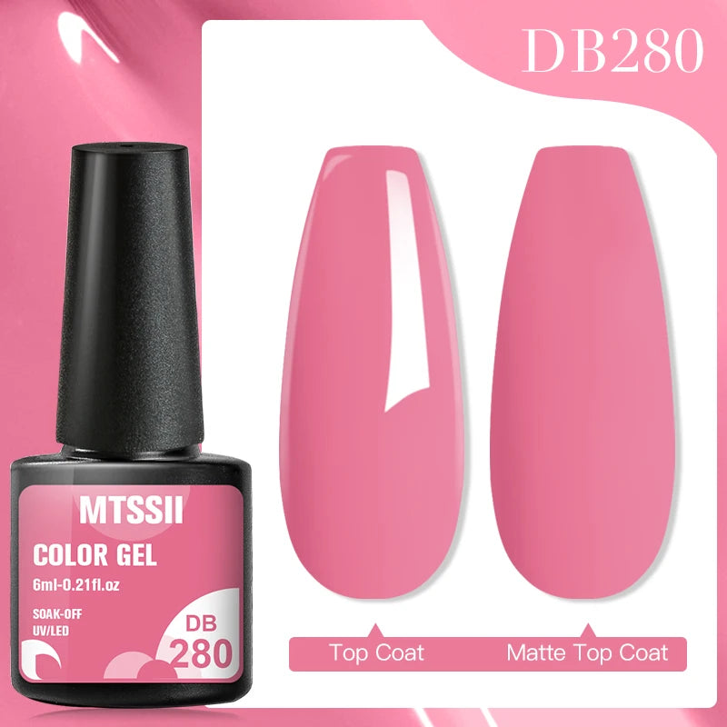 Mtssii Reflective Glitter Gel Nail Polish — Sparkling Holographic Effect