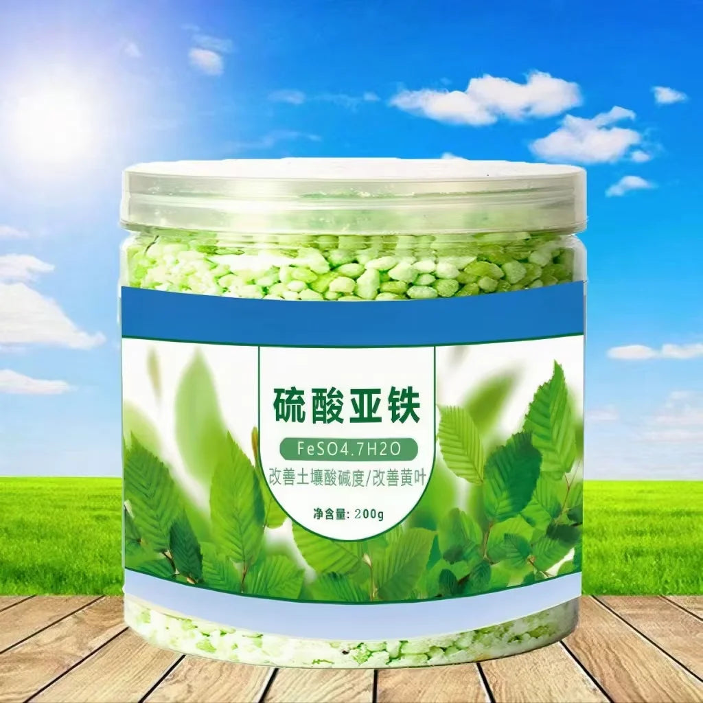 Ferrous Sulfate Flower Acid Fertilizer — Iron Supplement for Acid-Loving Plants