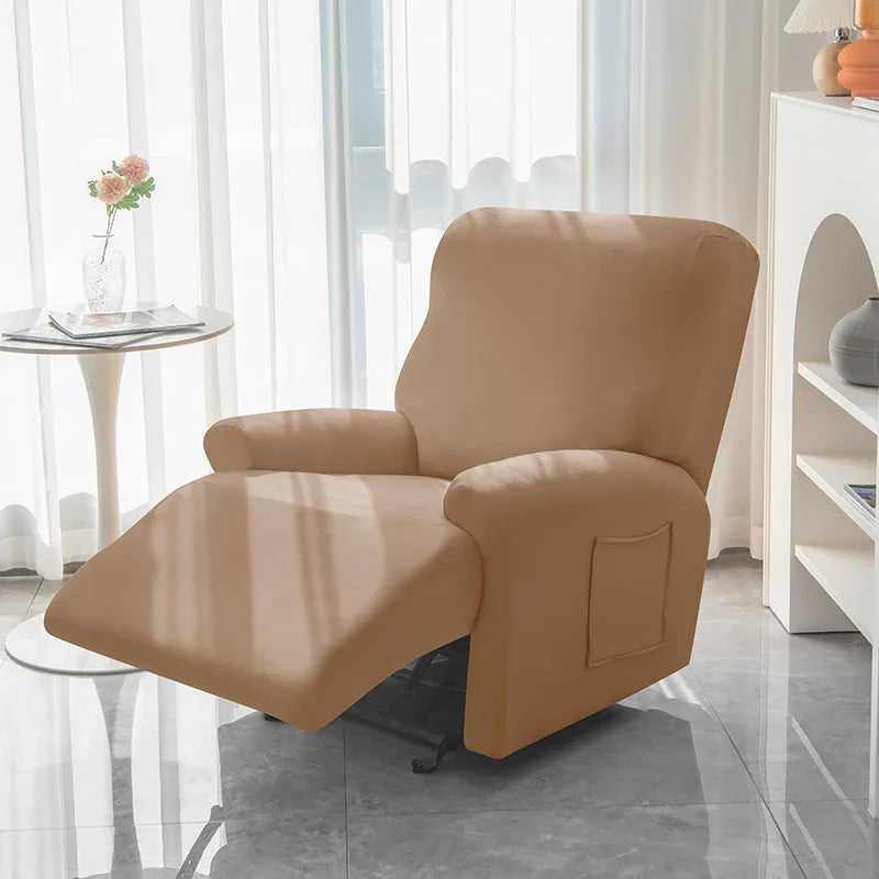 Yupartex Recliner Sofa Cover — Soft Polyester Slipcover for 1, 2, or 3 Seaters