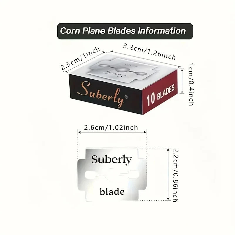 Stainless Steel Safety Razor Blades — Half Single Edge Manual Shaving Tools