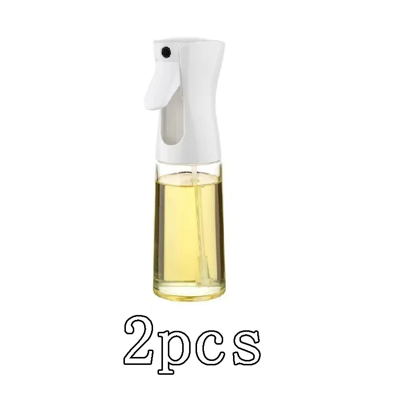 Oil Spray Dispenser Bottle — Reusable Mist Sprayer for Cooking & BBQ
