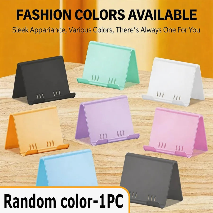 Adjustable Phone Holder Stand — Portable Foldable Desktop Support