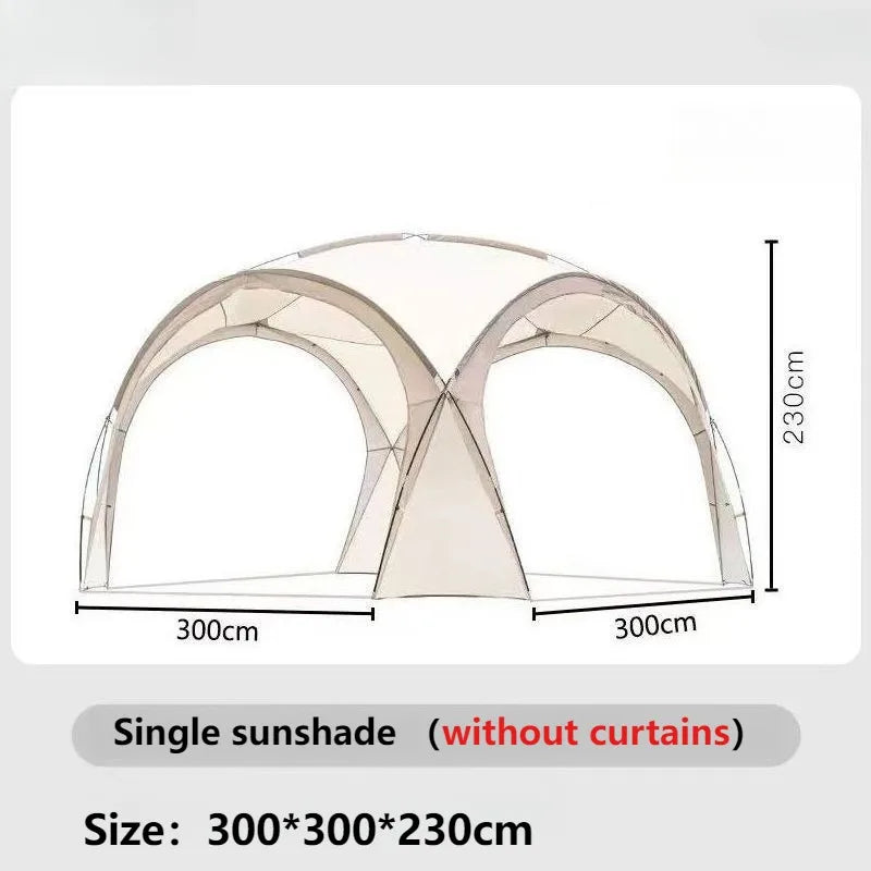 OIMG Beach Dome Sun Shelter — Portable Windproof Camping Canopy