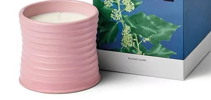 Scented Flower Shaped Candle — Aromatherapy Gift Box for Home Decor