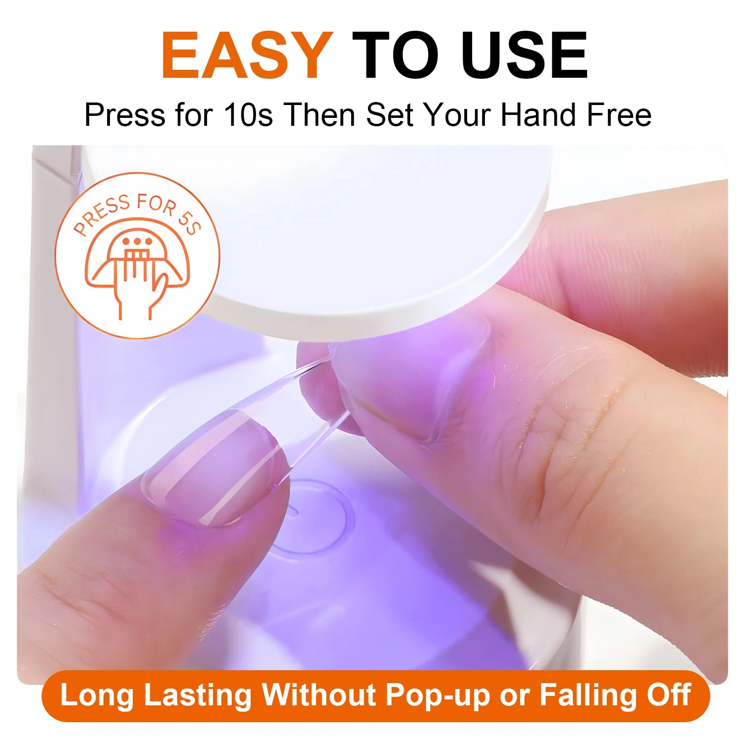 TWOING Solid Nail Glue — Long Lasting Adhesive for Press On Nails