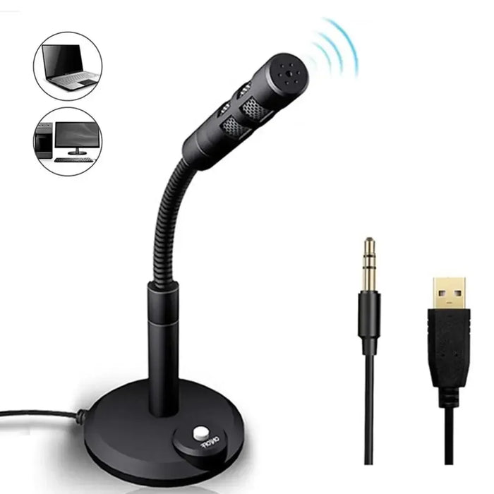 Fanmuran USB Desktop Microphone — Versatile Condenser Mic for Streaming & Gaming