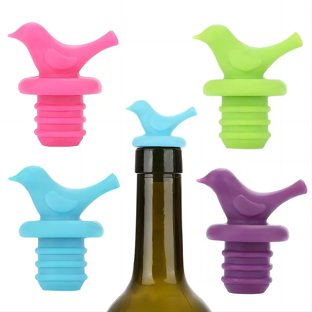 Silicone Cucumber Bottle Stopper — Leakproof Wine & Beverage Plug