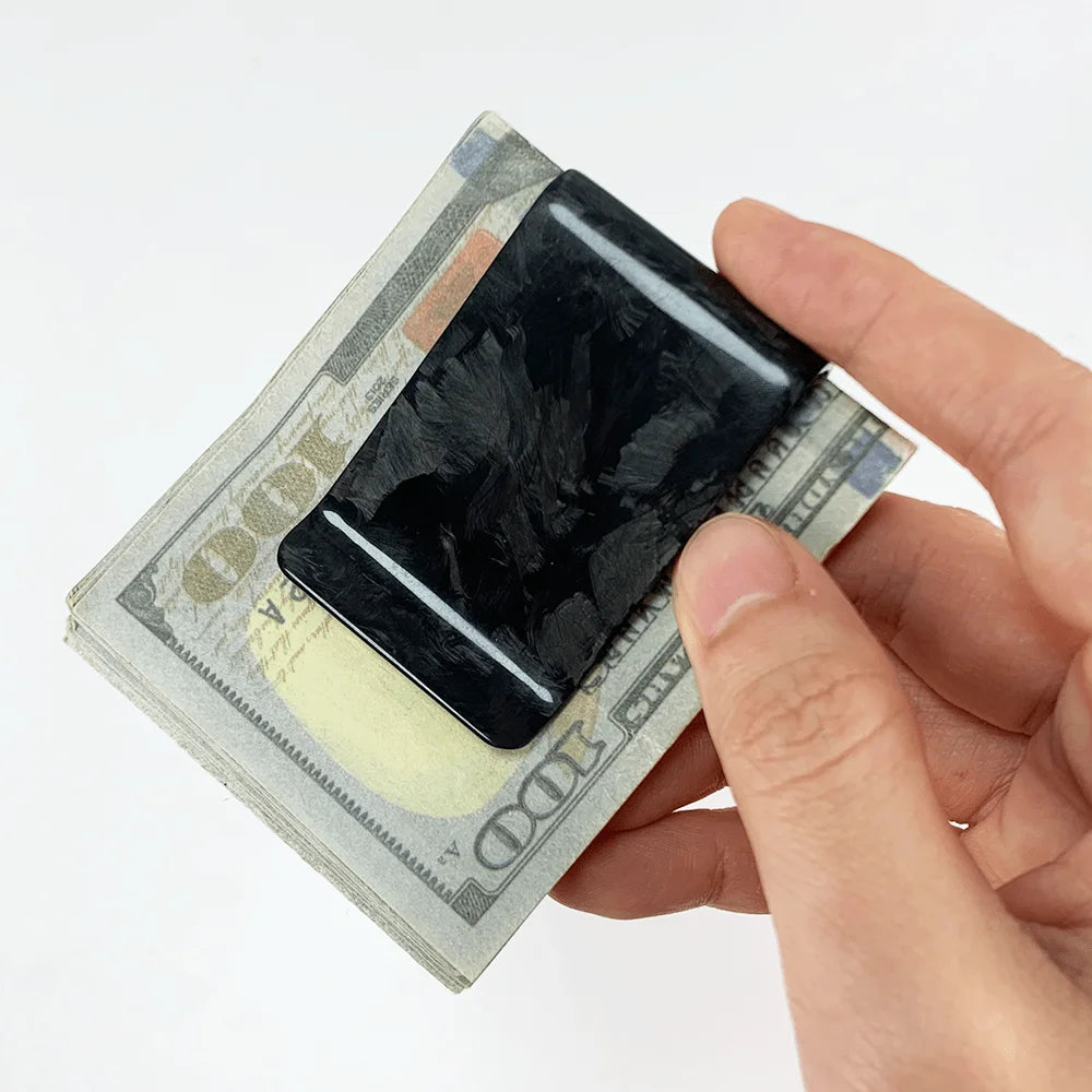 Minimalist Money Clip Wallet — Slim Front Pocket Cash Holder for Men