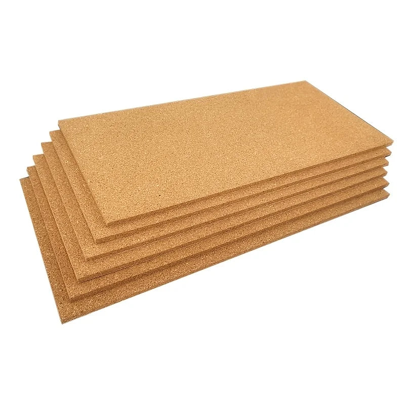 Self-Adhesive Cork Board Tiles — Versatile Message Board for Office and Home