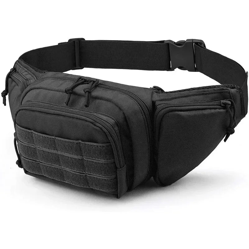 CEXIKA Tactical Multi-Function Waist Pack — Durable Nylon Outdoor Fanny Pack