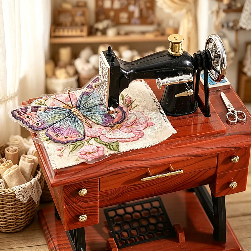 Butterfly PET Stickers — Creative Scrapbook & Junk Journal Decor