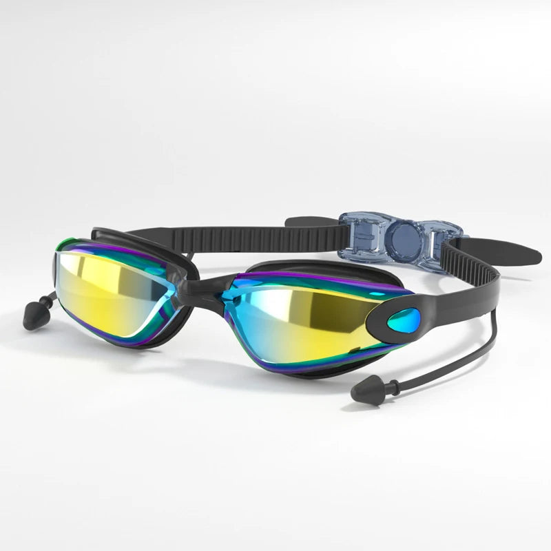 Professional Anti-Fog Swimming Goggles — Waterproof HD Vision Eyewear