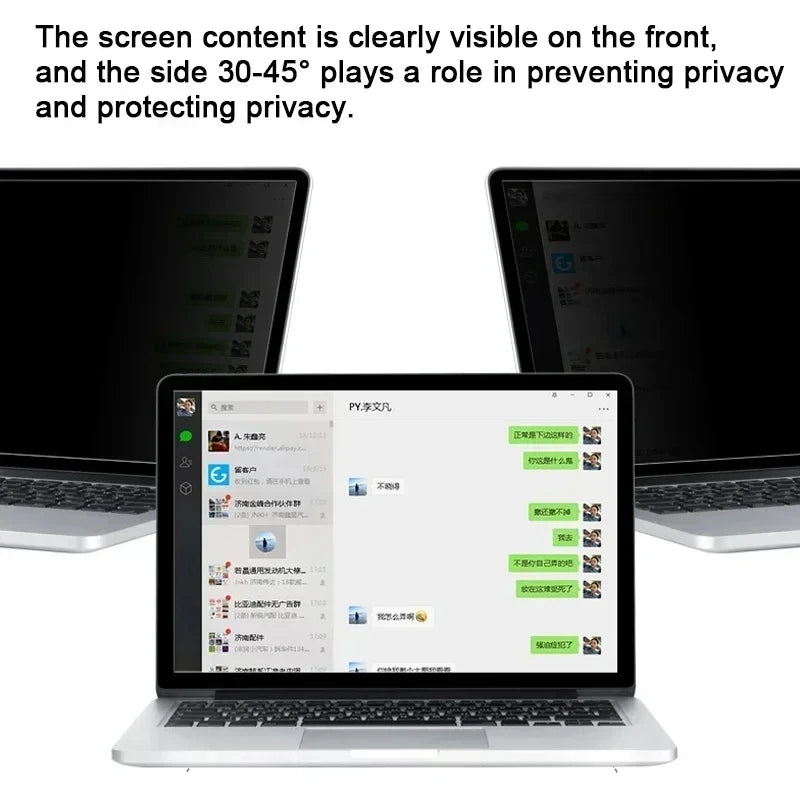 Laptop Privacy Screen Protector — Anti-Glare Matte Film for PC