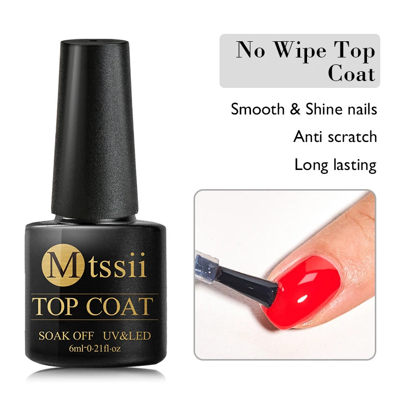 Mtssii Reflective Glitter Gel Nail Polish — Sparkling Holographic Effect