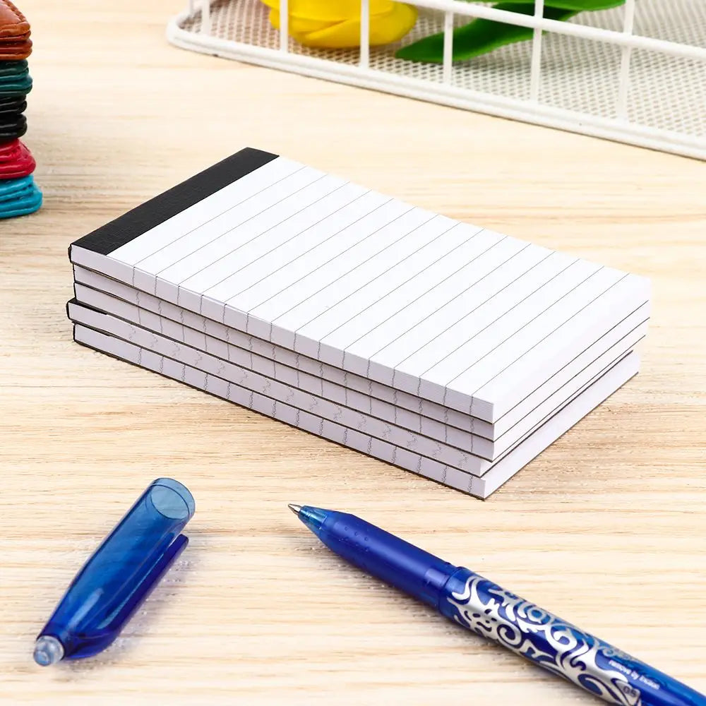 Leather Mini Pocket Notebook — Compact A7 Planner for Daily Memos