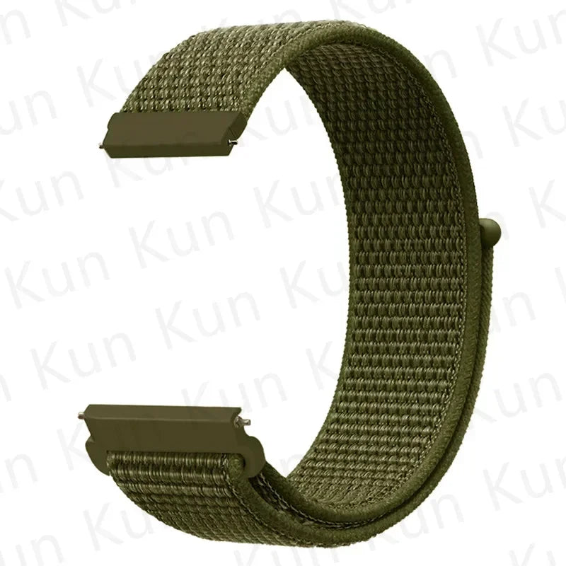 Nylon Watch Strap — Adjustable Band