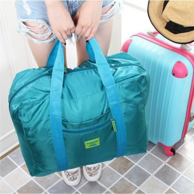 takeoak Travel Duffel Bag — Lightweight Foldable Weekender Tote