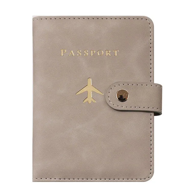 SNUGUG Travel Passport Holder — Slim Credit Card Organizer & Wallet