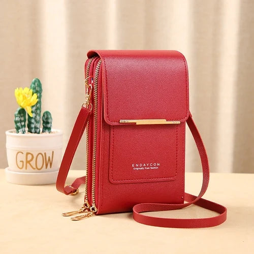 GOT-TOG Women's Crossbody Bag — Fashionable Double-Layer Purse