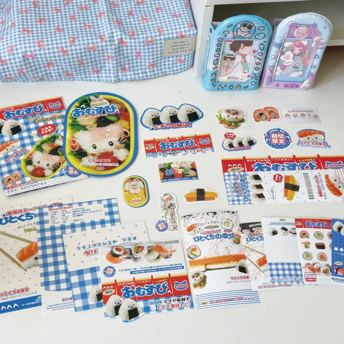 Scrapbooking Kit with Card Headers — Decorative Stationery & Journaling Set