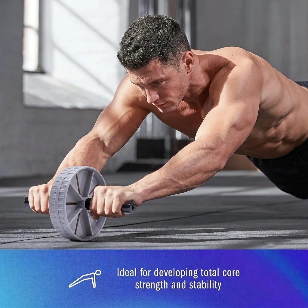 Abdominal Roller Wheel — Core Strength Trainer for Home Workouts