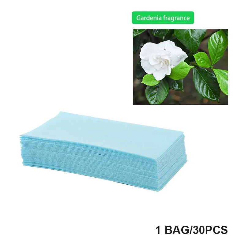 Water-Soluble Cleaning Tablets — Multi-Purpose Fragrant Deodorizing Sheets