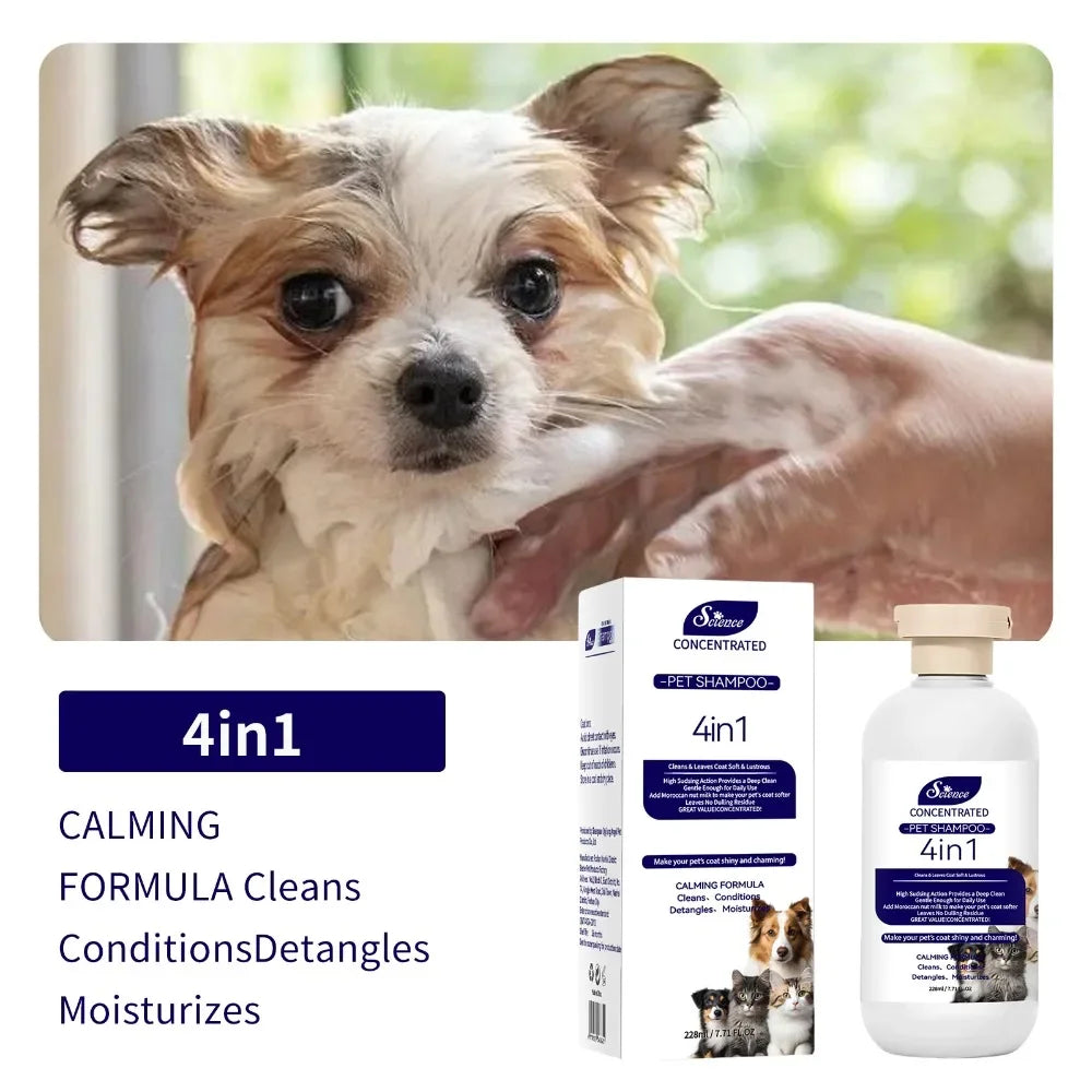 Pet Shampoo — Hypoallergenic Formula
