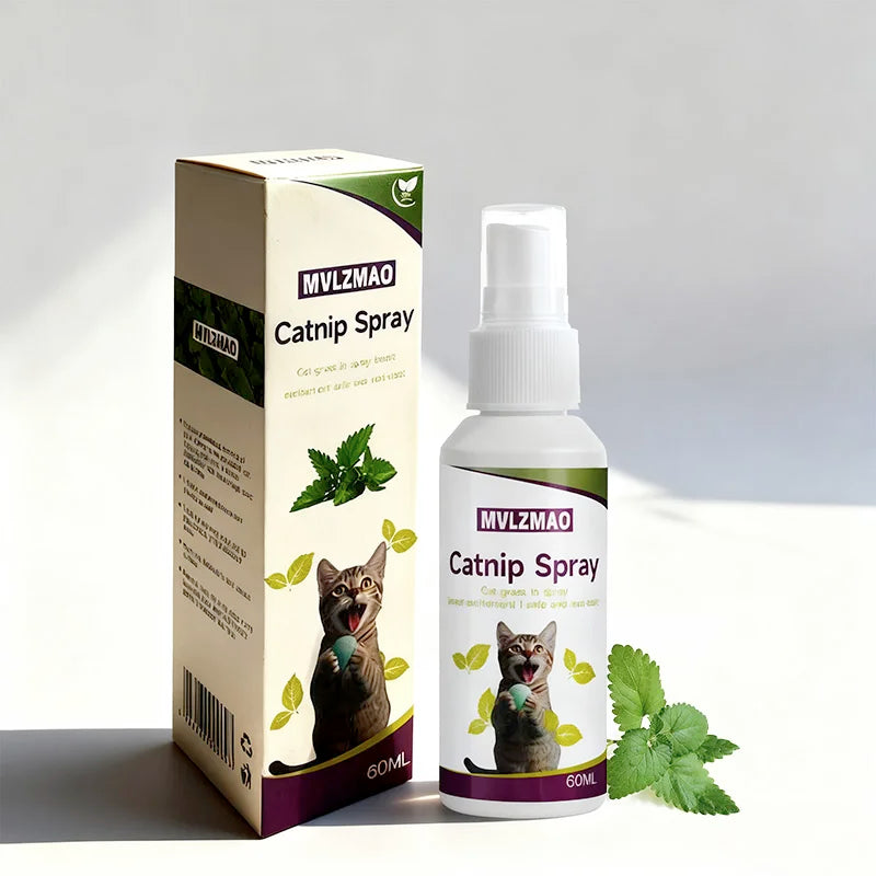 Catnip Behavior Spray — Playful Stimulant & Stress Relief Mist