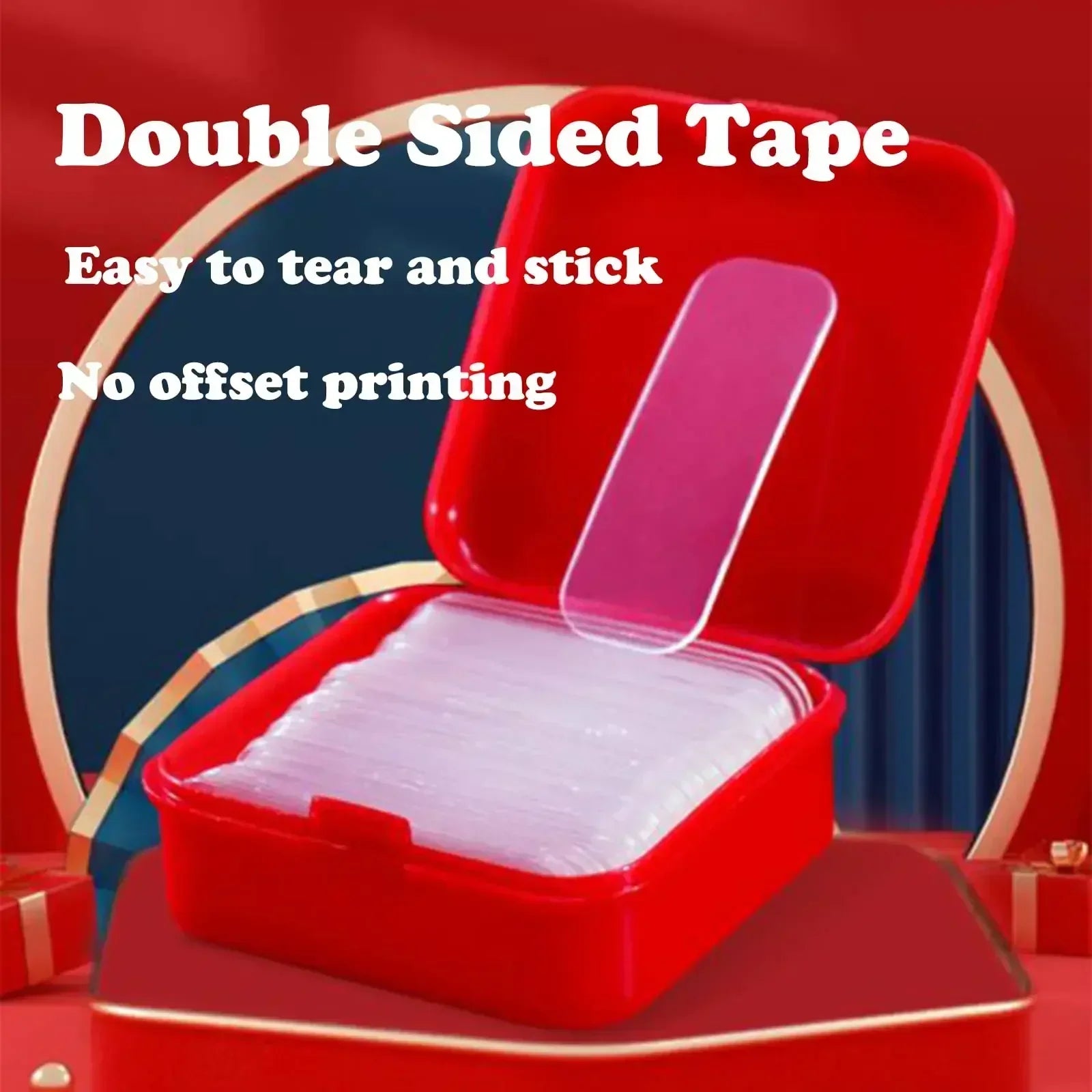 Strong Double Sided Nano Tape — Waterproof Removable Mounting Stickers