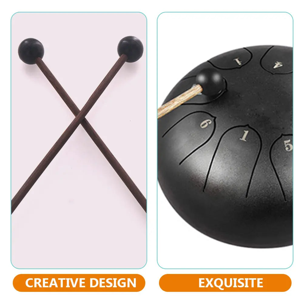Tongue Drum Mallets — Professional Wooden Handle Percussion Sticks