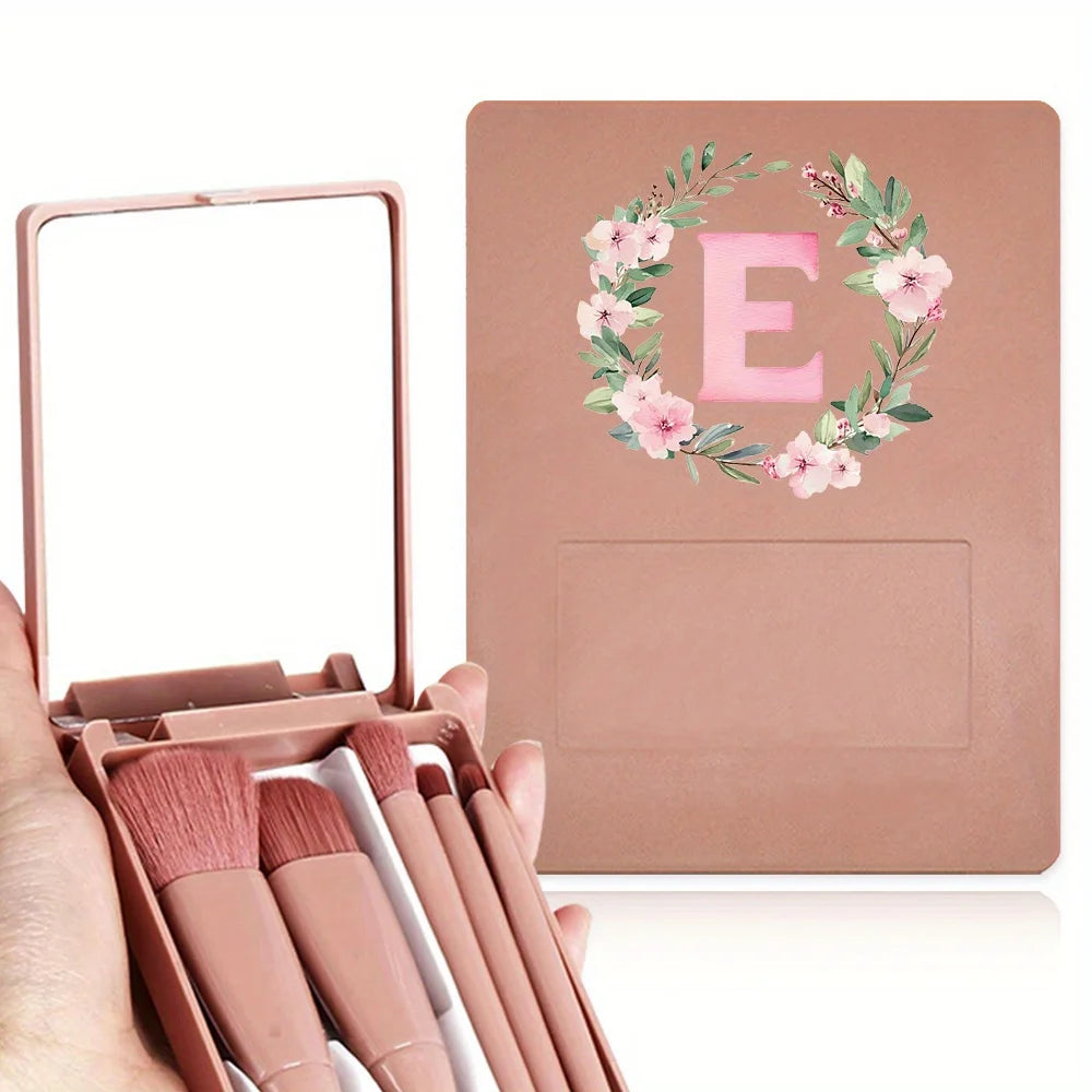 Eye Makeup Brush Set — Multi-Functional Soft Fiber Brushes with Storage Case