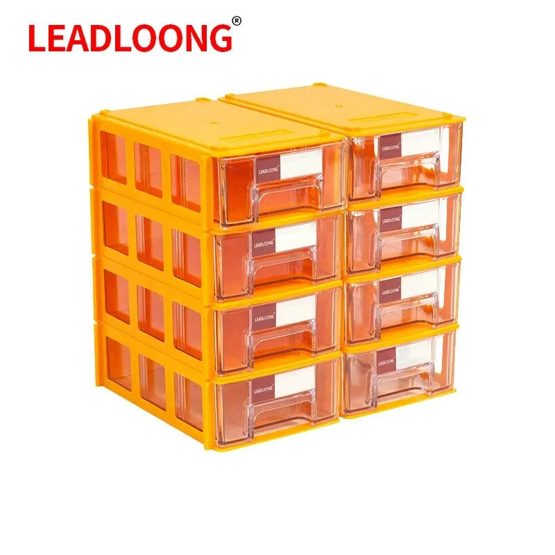 LEADLOONG Mini Storage Drawer Organizer — Multi-Purpose Craft & Hardware Bin