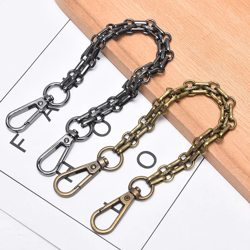 Metal Chain Shoulder Strap — Detachable Replacement for Handbags and Purses
