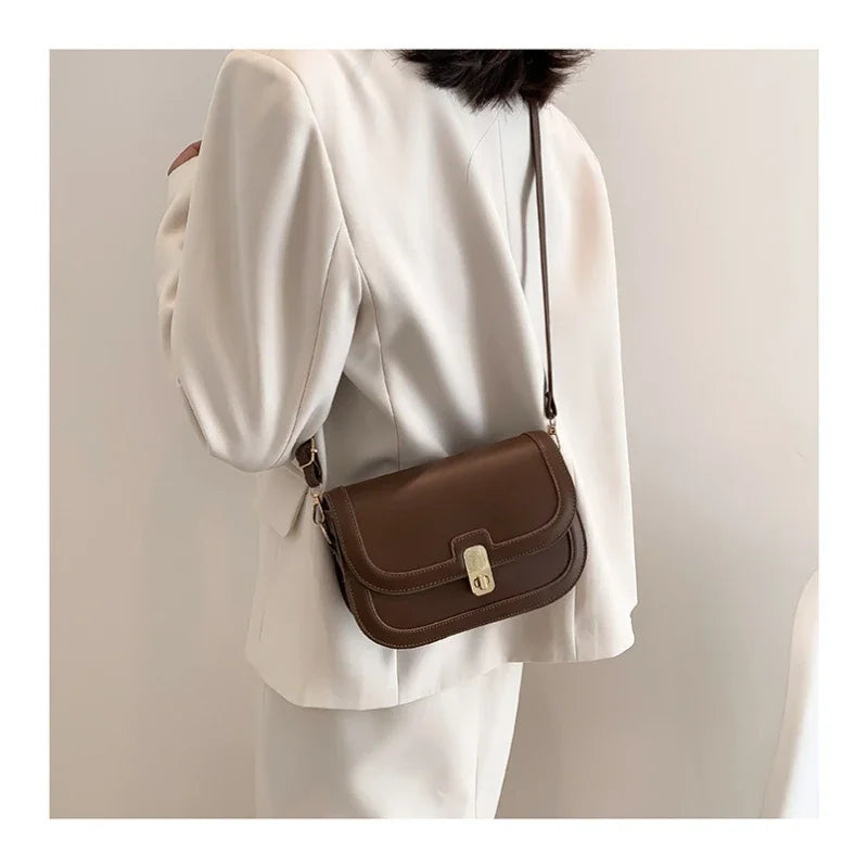 rilibegan Retro Crossbody Bag — Fashionable Underarm Bag for Women