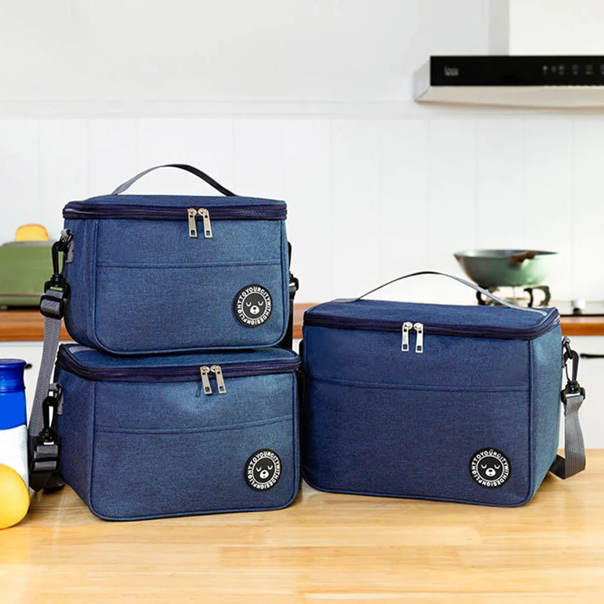 Insulated Lunch Bag — Waterproof Thermal Food Container with Shoulder Strap