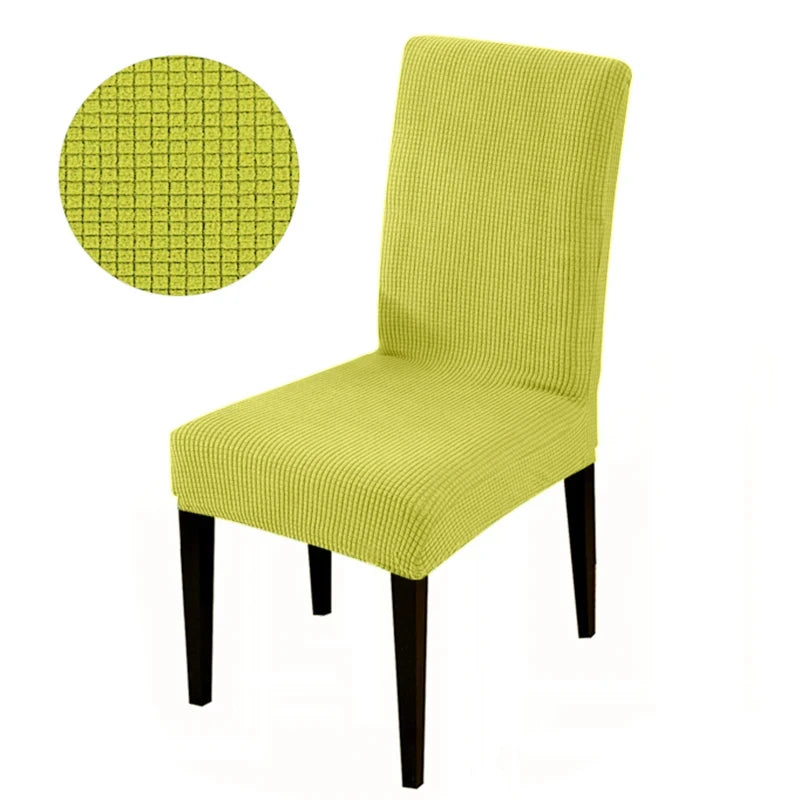 Universal Elastic Chair Cover — Stretchable Fabric Seat Protector