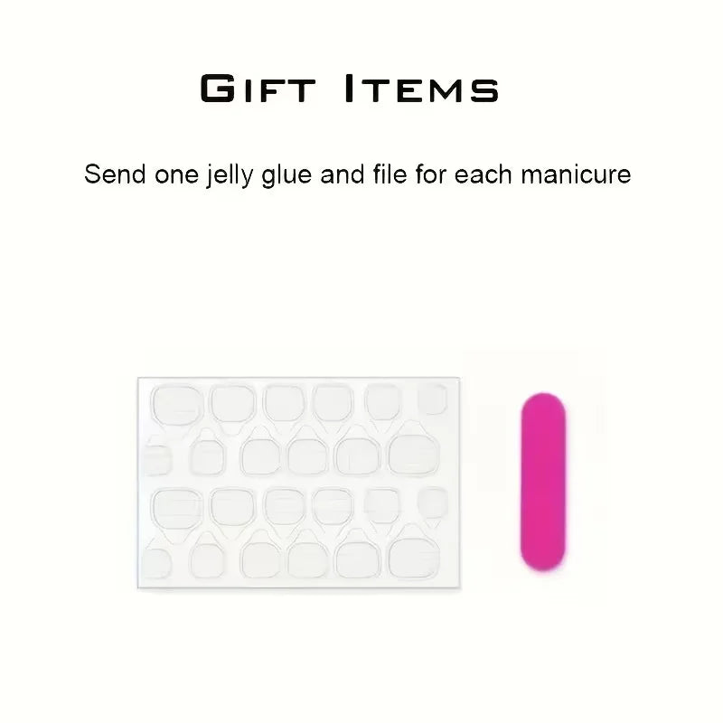 Handmade Press-On Nails — Pink and White Floral Design with Pearl Accents