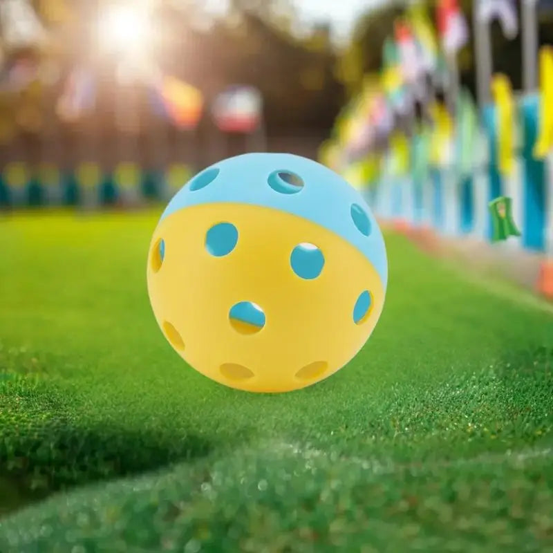 Indoor Pickleball Training Balls — Durable Plastic Hollow Sport Balls