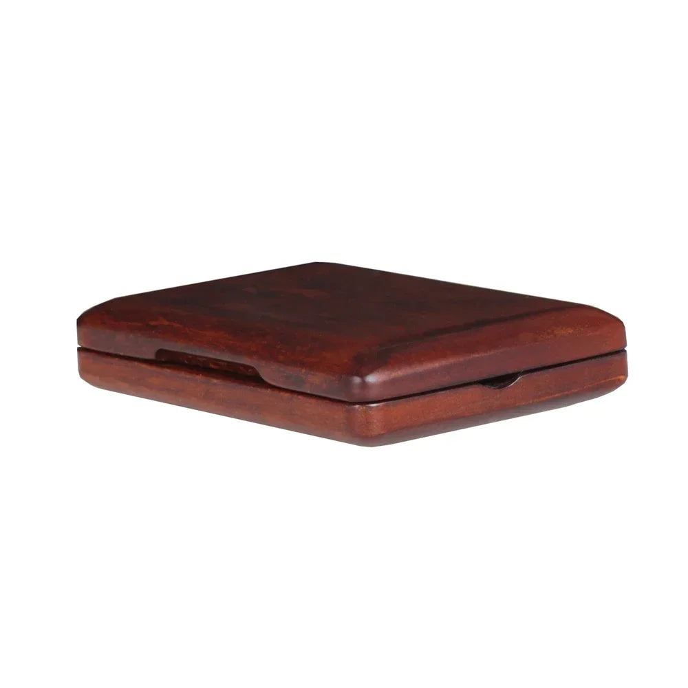 SLADE Walnut Wood Reed Case — Protective Storage for Saxophone & Clarinet